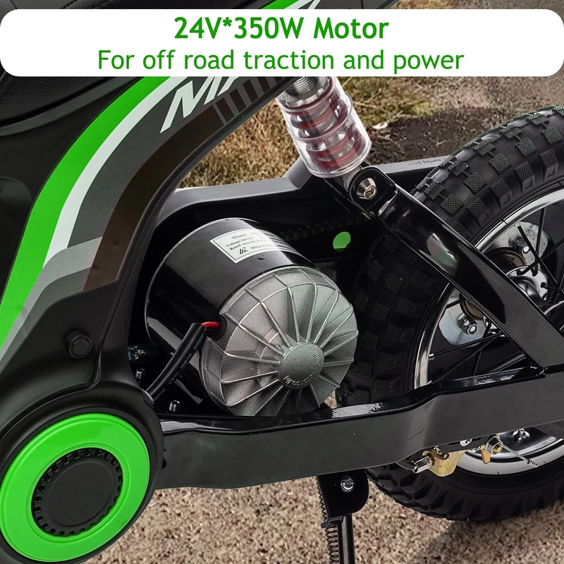 Garvee 24V Kids Electric Dirt Bike Canada – Safe Off-Road