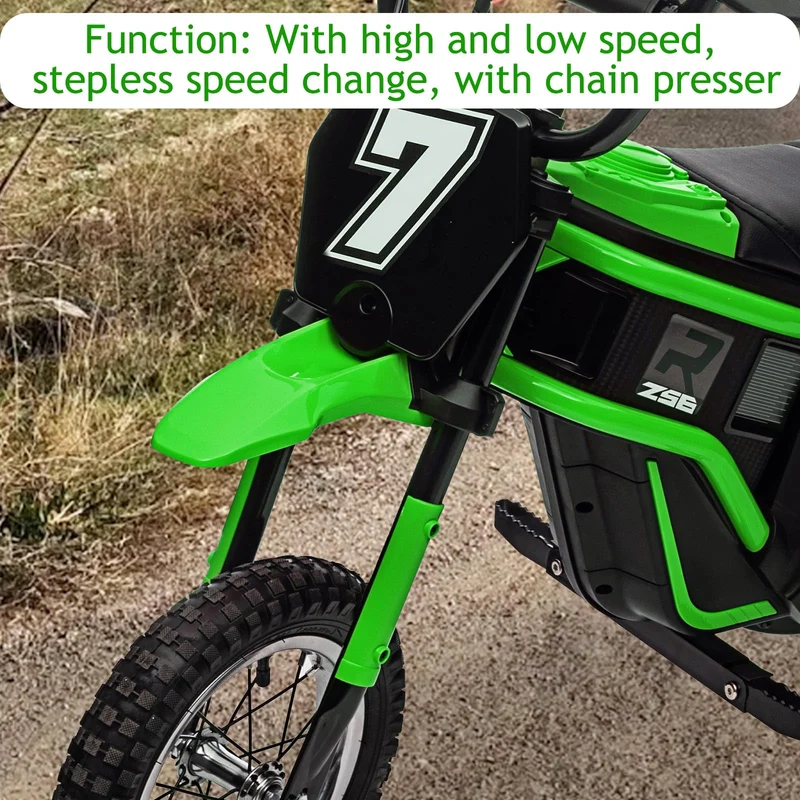 Garvee 24V Kids Electric Dirt Bike Canada – Safe Off-Road