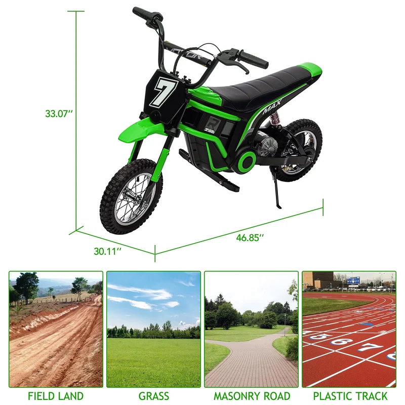 Garvee 24V Kids Electric Dirt Bike Canada – Safe Off-Road