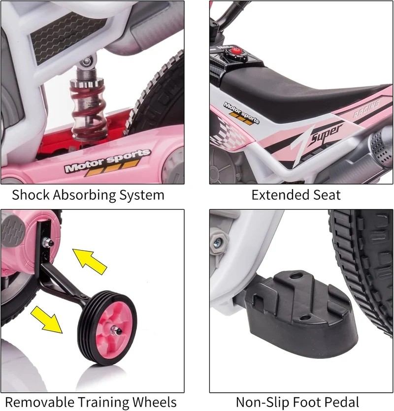 AOKOY 12V Kids Electric Dirt Bike – Canada Fun