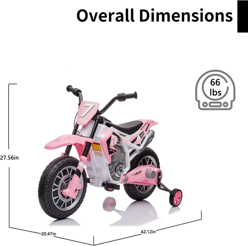 AOKOY 12V Kids Electric Dirt Bike – Canada Fun