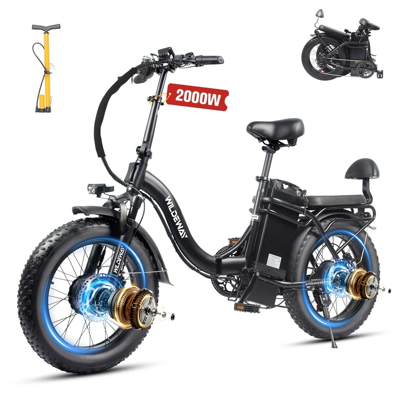 WildWay 2000W Fat Tire Ebike - Canada Adventure