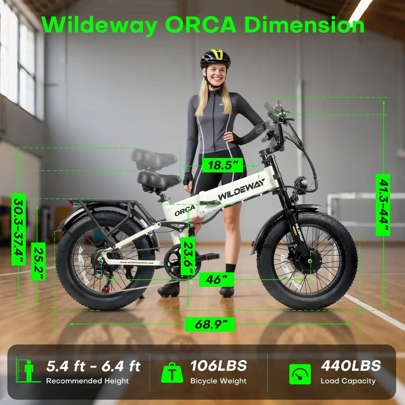 WildWay 2000W Fat Tire Ebike - Canada Adventure
