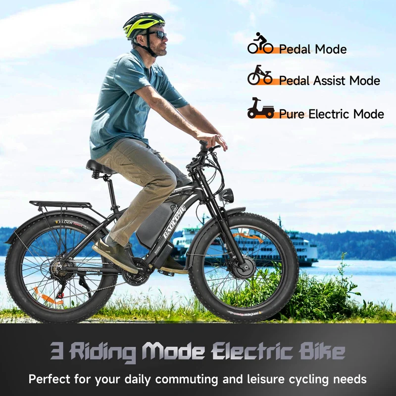 GERPSI 3000W Dual Motor Ebike - Canada