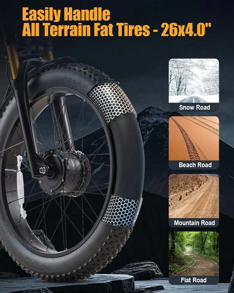 BURCHIN Full Suspension E-Bike: Smooth Rides Canada