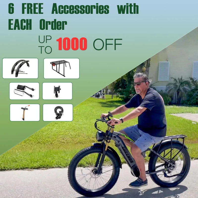 BURCHIN Full Suspension E-Bike: Smooth Rides Canada