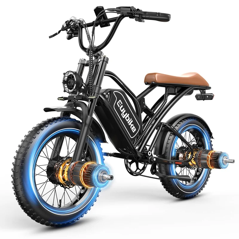 EUYBIKE S4 Dual Motor Fat Tire Electric Bike Canada