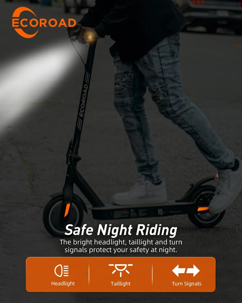 ECOROAD EC6 Electric Scooter 400W – Foldable Commuter Canada