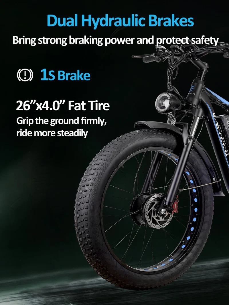 Ecocogy EB7PRO Dual Motor Electric Bike Canada