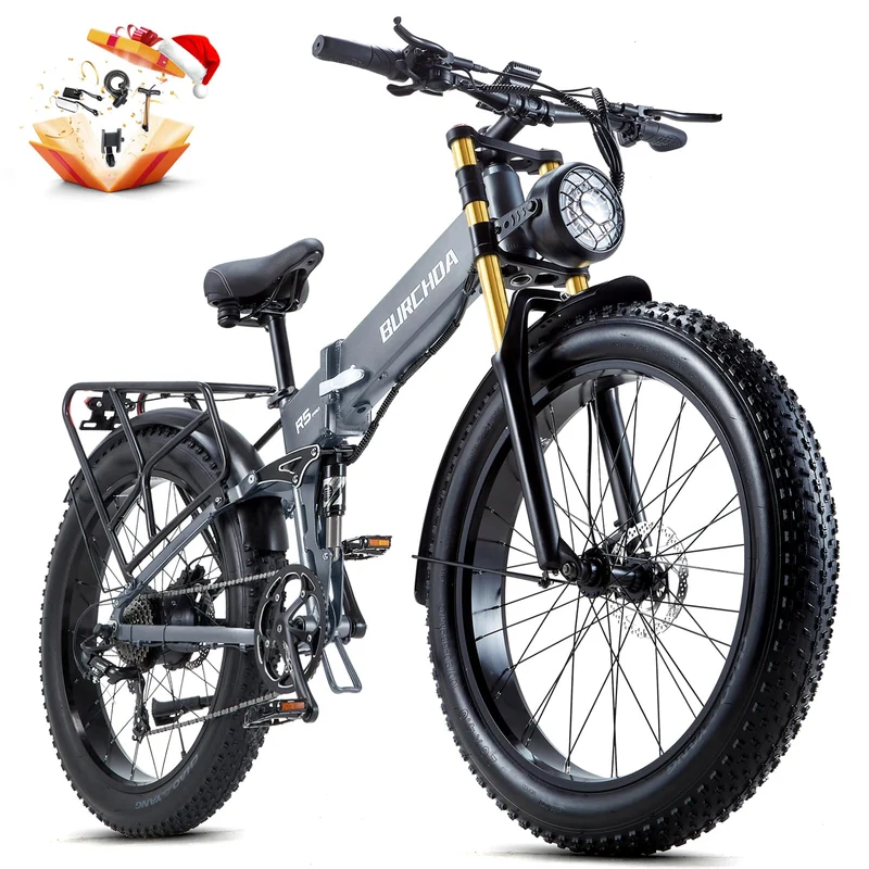 BIGUODIR 2000W Dual Motor Fat Tire E-Bike Canada