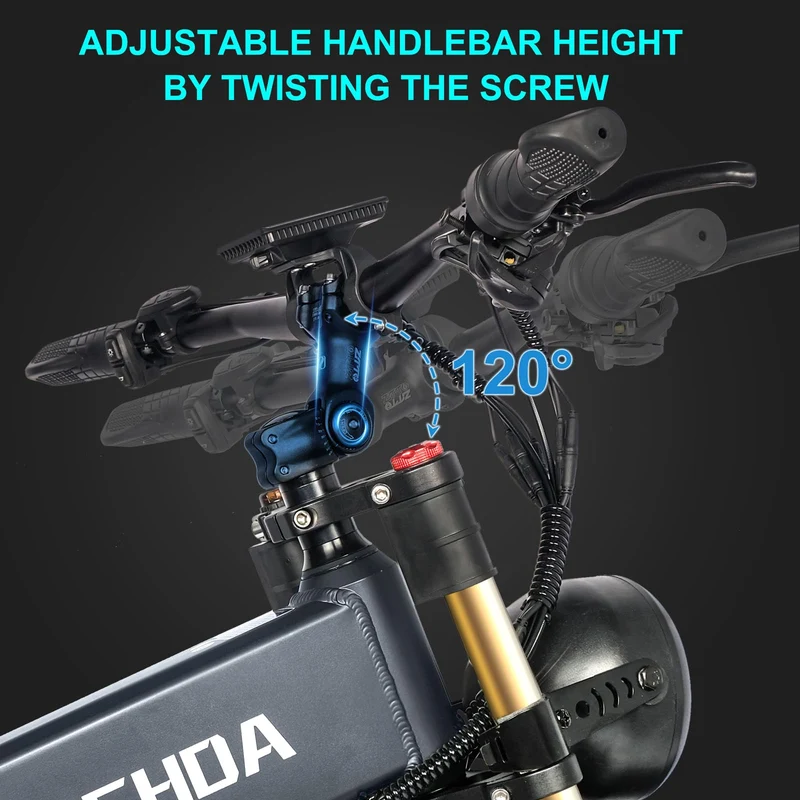 BIGUODIR 2000W Dual Motor Fat Tire E-Bike Canada