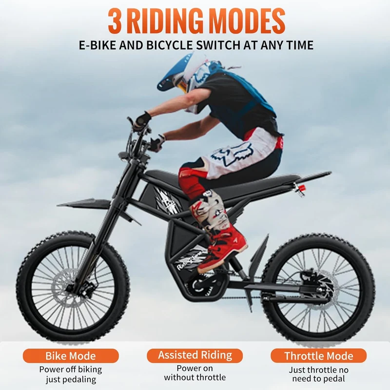Bootime Electric Bike 2500W Model X - Off-Road Fat Tire Canada