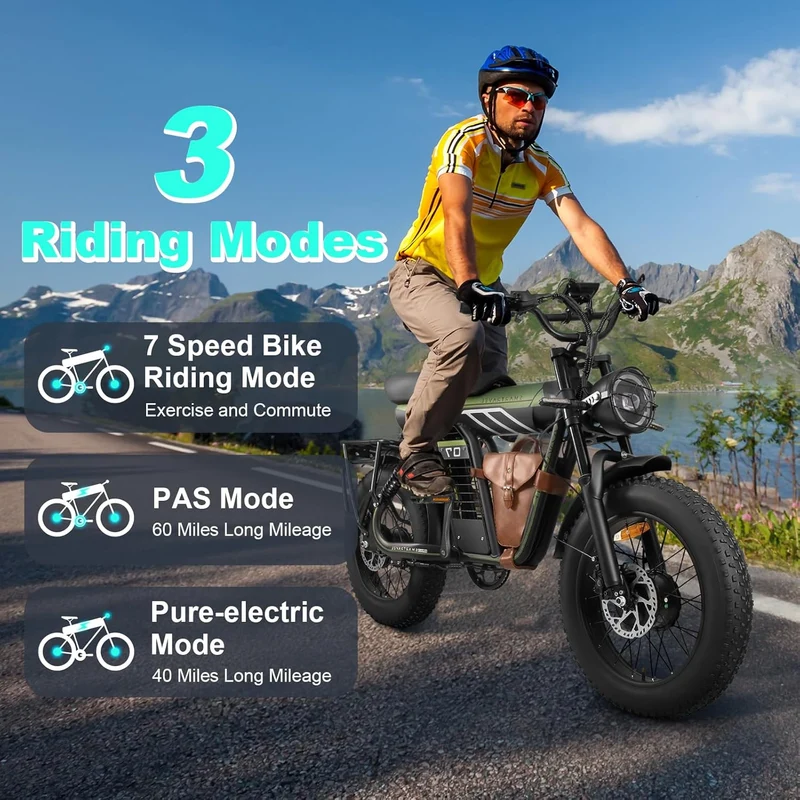 Smartravel ST201F Pro 3000W Dual Motor E-Bike Canada