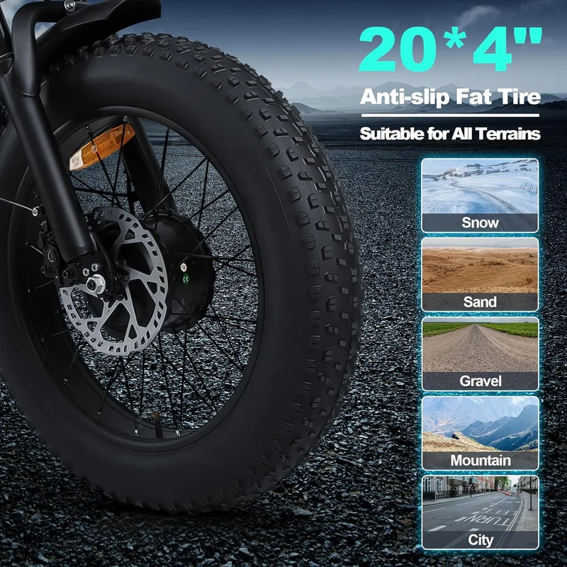Smartravel ST201F Pro 3000W Dual Motor E-Bike Canada