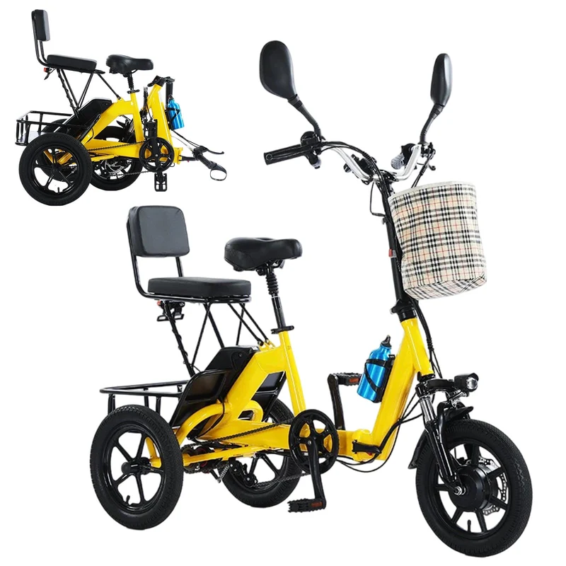 SKEKECIE Folding Electric Tricycle – 3-Wheel E-Bike Canada