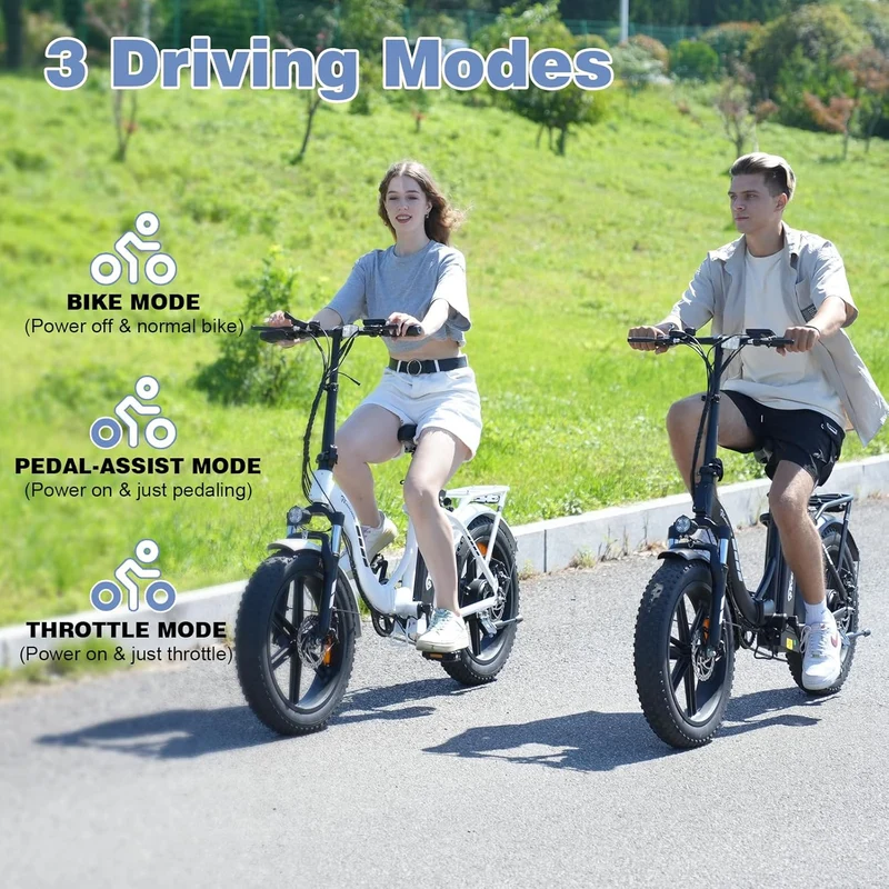 Evercross EK6 Electric Bike Foldable Fat Tire Canada