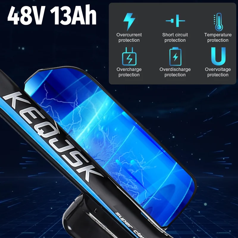 KEQJSK 1000W Suspension Fat Tire E-Bike Canada