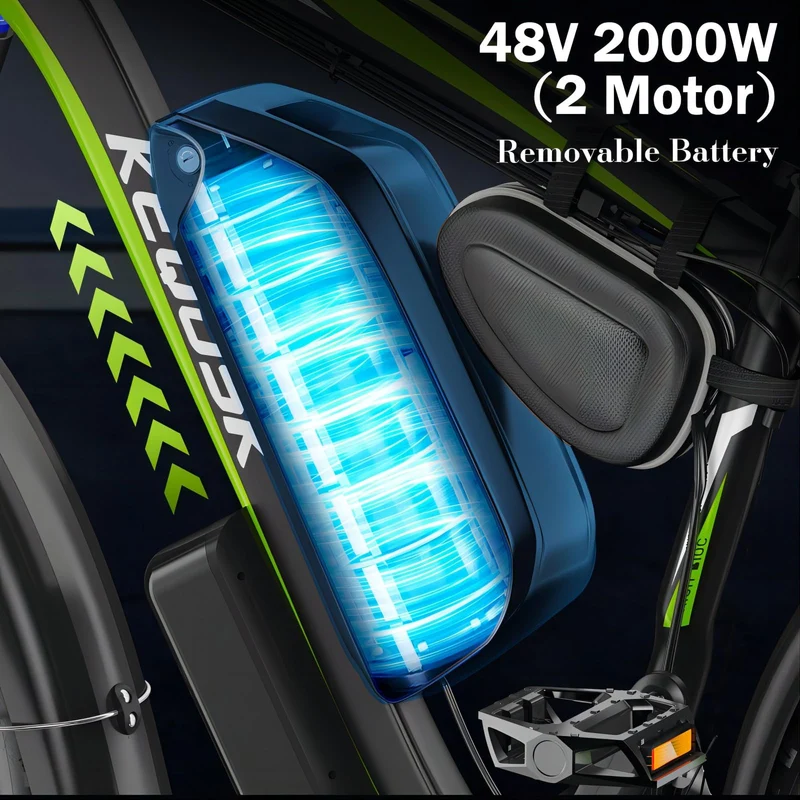 KEQJSK 2000W Fat Tire Electric Bike Canada | All-Terrain
