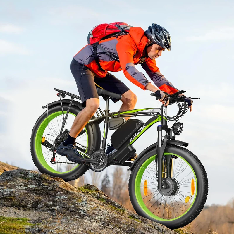 KEQJSK 2000W Fat Tire Electric Bike Canada | All-Terrain