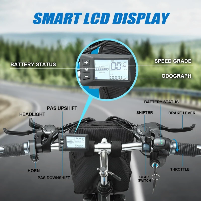 JESRIDER MX300 1000W Folding Electric Bike Canada