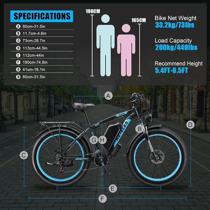 JESRIDER 21-Speed Electric Mountain Bike – Canada