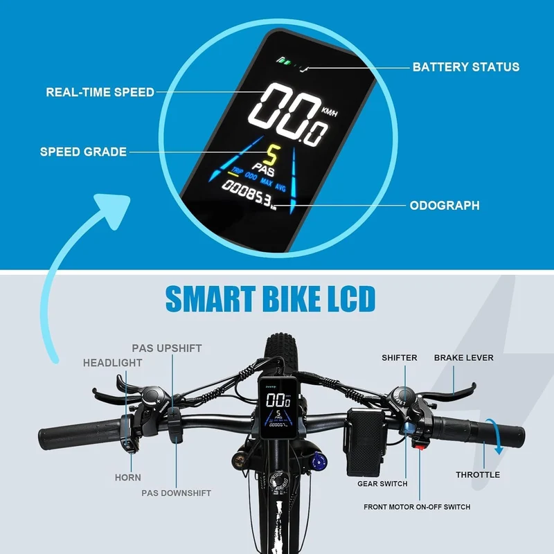 JESRIDER 21-Speed Electric Mountain Bike – Canada