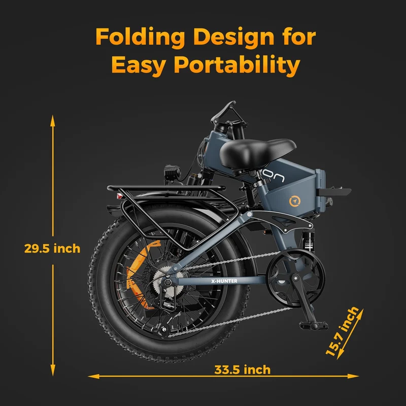 Jasion X-Hunter Fat Tire Ebike - Canada’s Top Choice