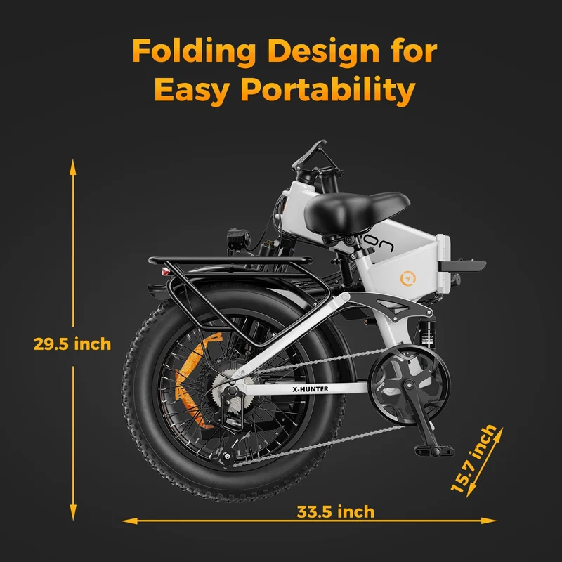 Jasion X-Hunter Fat Tire Ebike - Canada’s Top Choice