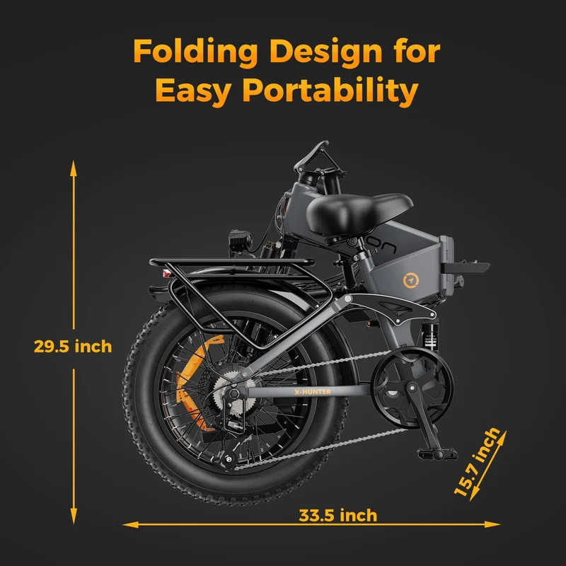 Jasion X-Hunter Fat Tire Ebike - Canada’s Top Choice