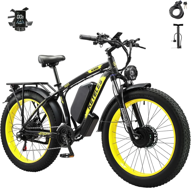 JESRIDER 26x4 Fat Tire Electric Bike 1000W – Canada