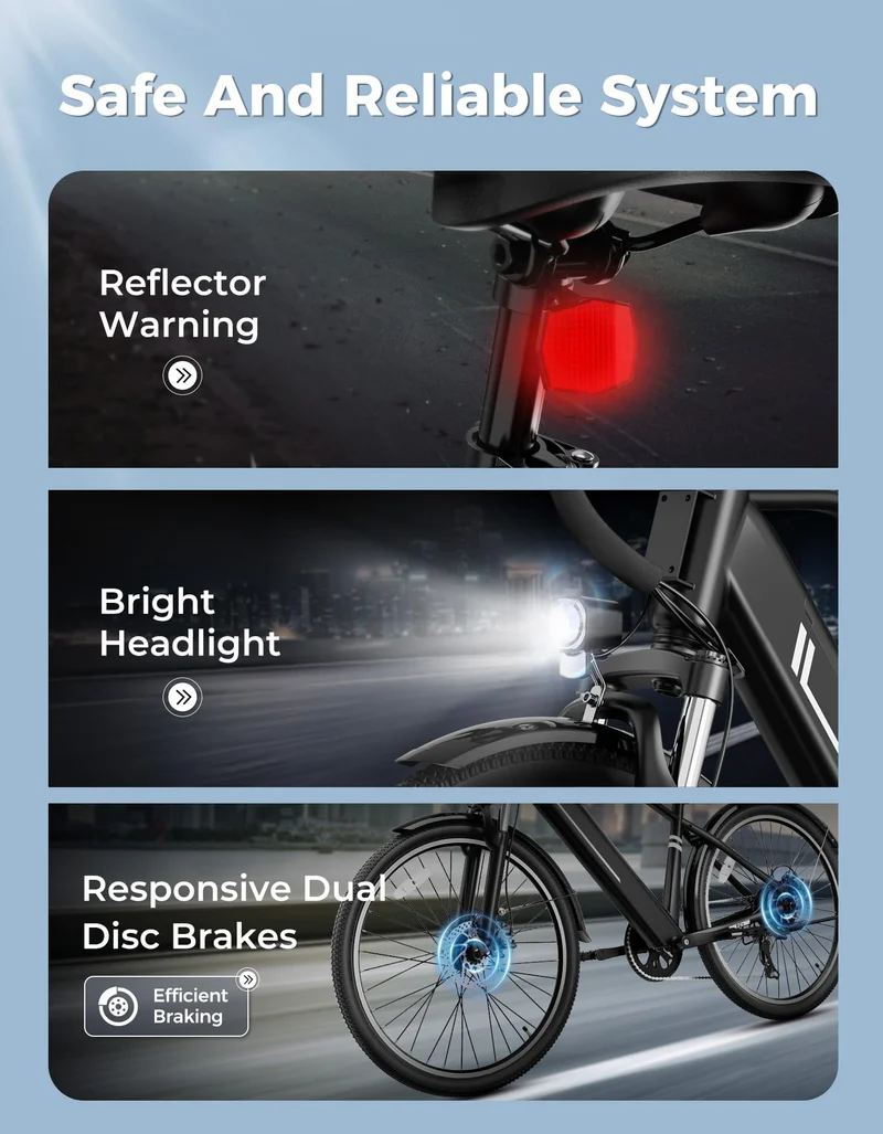 Jasion YC1 ST Electric Bike Canada - Power & Comfort