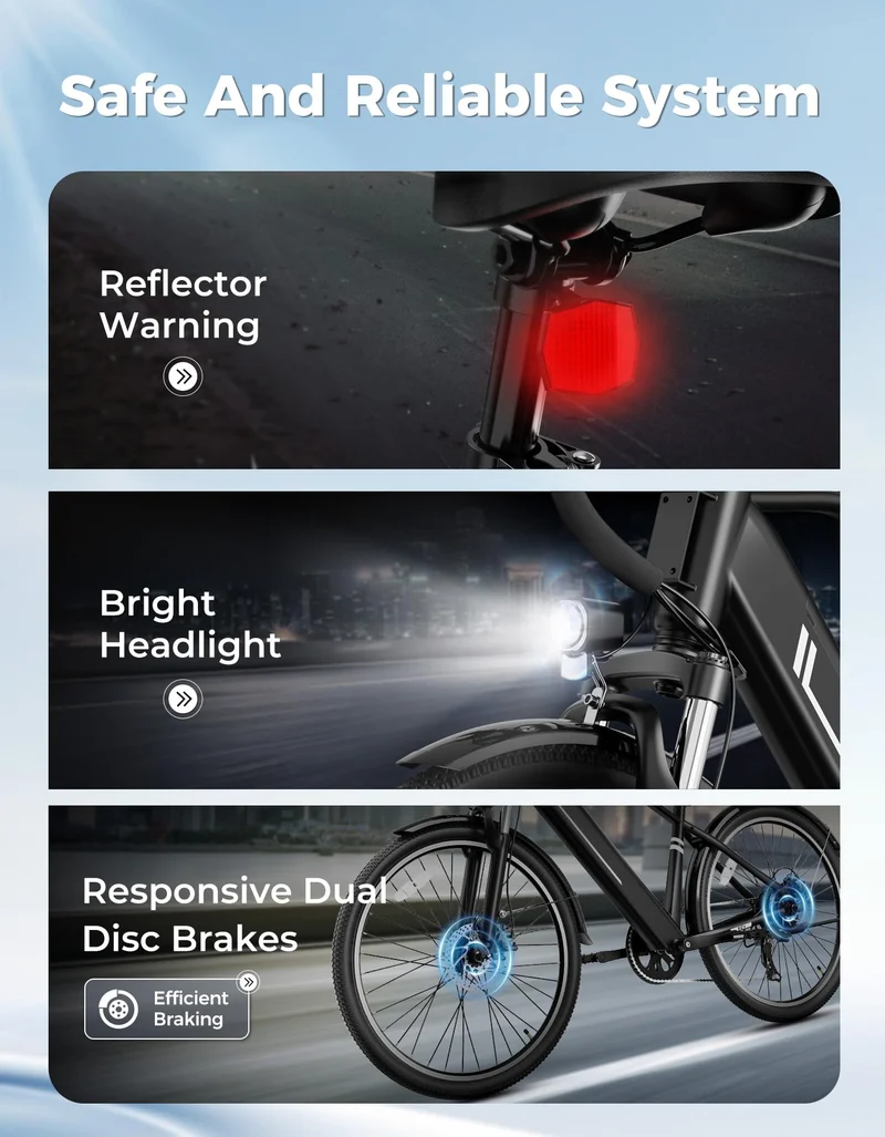 Jasion YC1 ST Electric Bike Canada - Power & Comfort