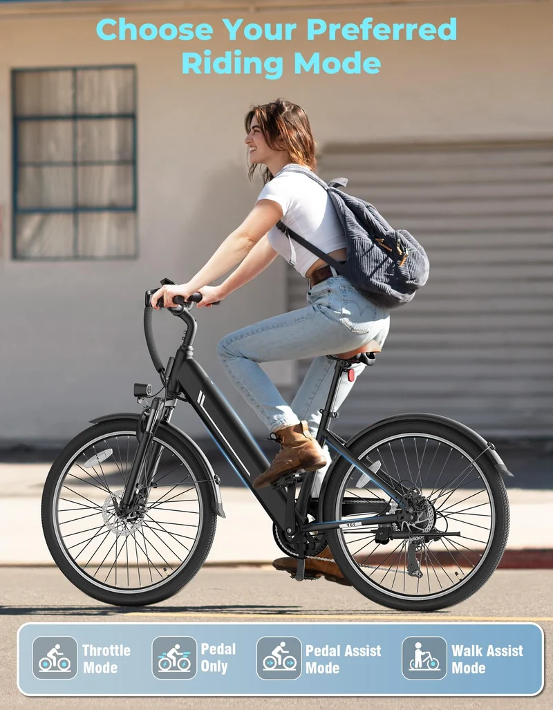 Jasion YC1 ST Electric Bike Canada - Power & Comfort