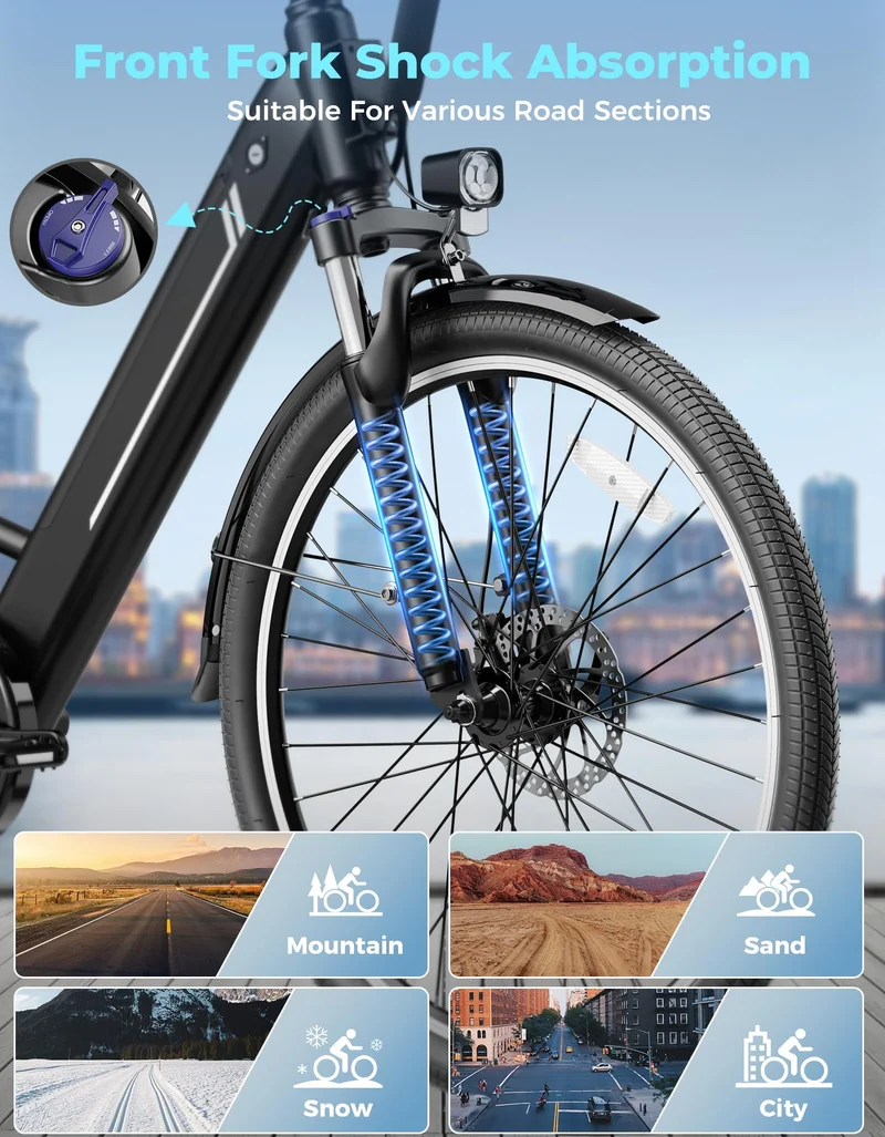 Jasion YC1 ST Electric Bike Canada - Power & Comfort