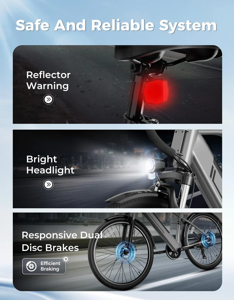 Jasion YC1 ST Electric Bike Canada - Power & Comfort