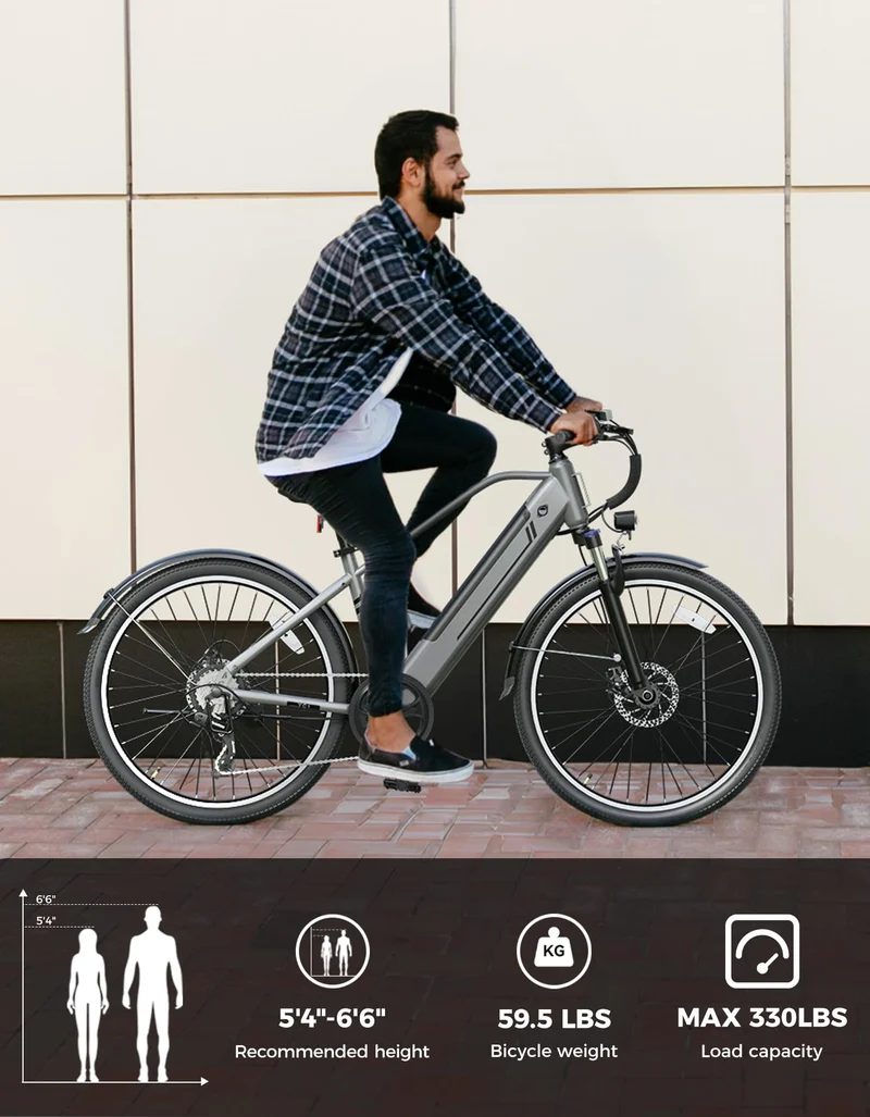 Jasion YC1 ST Electric Bike Canada - Power & Comfort