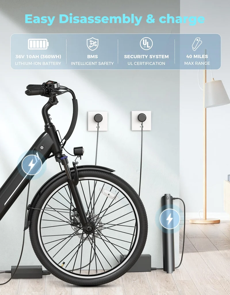 Jasion YC1 ST Electric Bike Canada - Power & Comfort