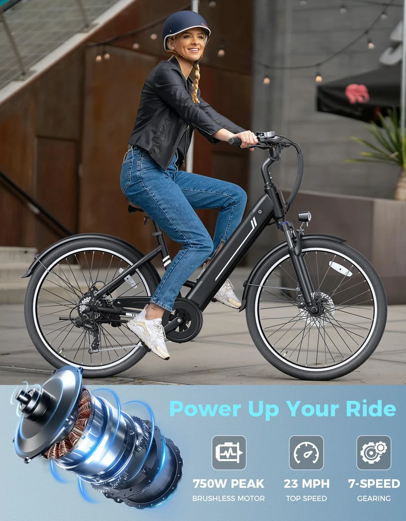 Jasion YC1 ST Electric Bike Canada - Power & Comfort