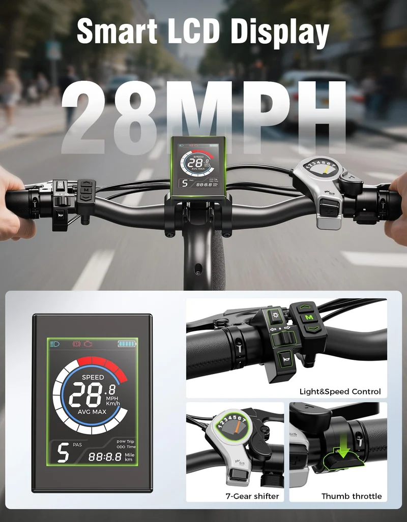 Jasion Roamer Electric Bike - Power in Canada