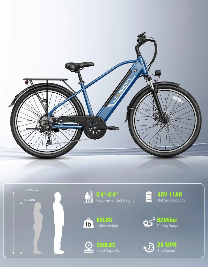 Jasion Roamer Electric Bike - Power in Canada