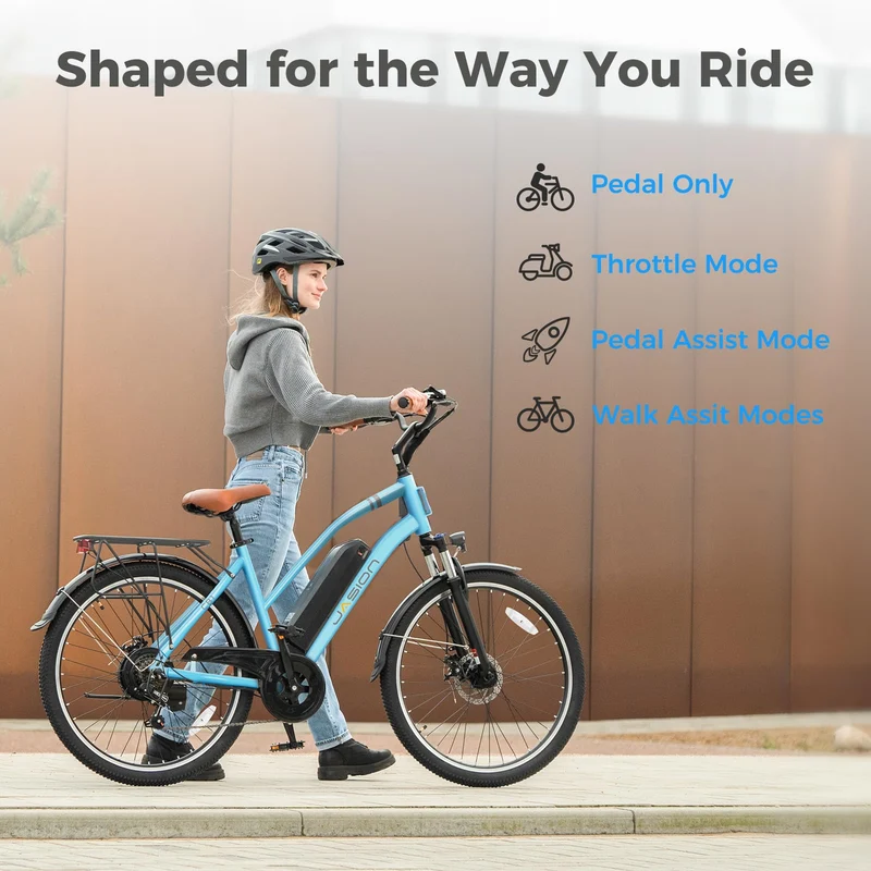 Jasion CB1 Electric Bike 500W Cruiser – Canada