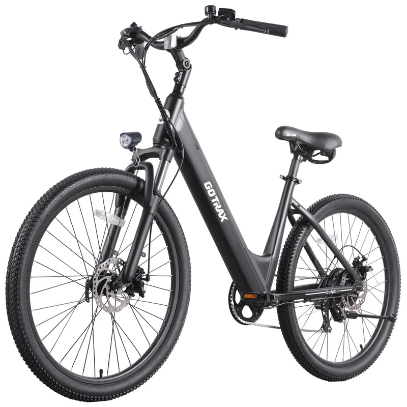 GOTRAX Dolphin Commuter Electric Bike 26" - Canada