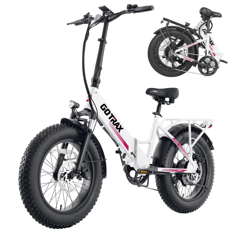 Gotrax R2 Folding Electric Bike – 500W, 64 km Range, Compact E-Bike for Canada