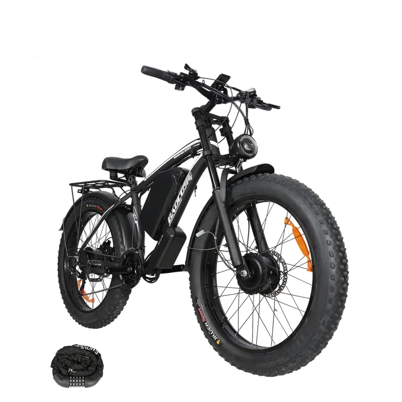 GERPSI Peak 5000W Electric Mountain Bike | All-Terrain, Fat Tire E-Bike for Canadian Riders
