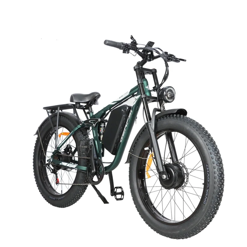 GERPSI Peak 5000W Electric Mountain Bike | All-Terrain, Fat Tire E-Bike for Canadian Riders
