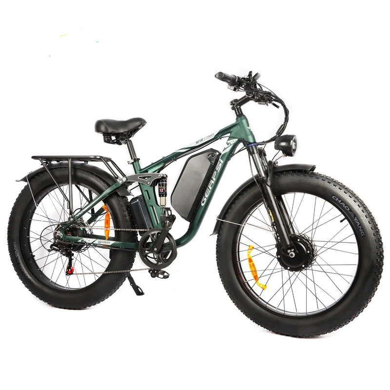 GERPSI Peak 5000W Electric Mountain Bike | All-Terrain, Fat Tire E-Bike for Canadian Riders