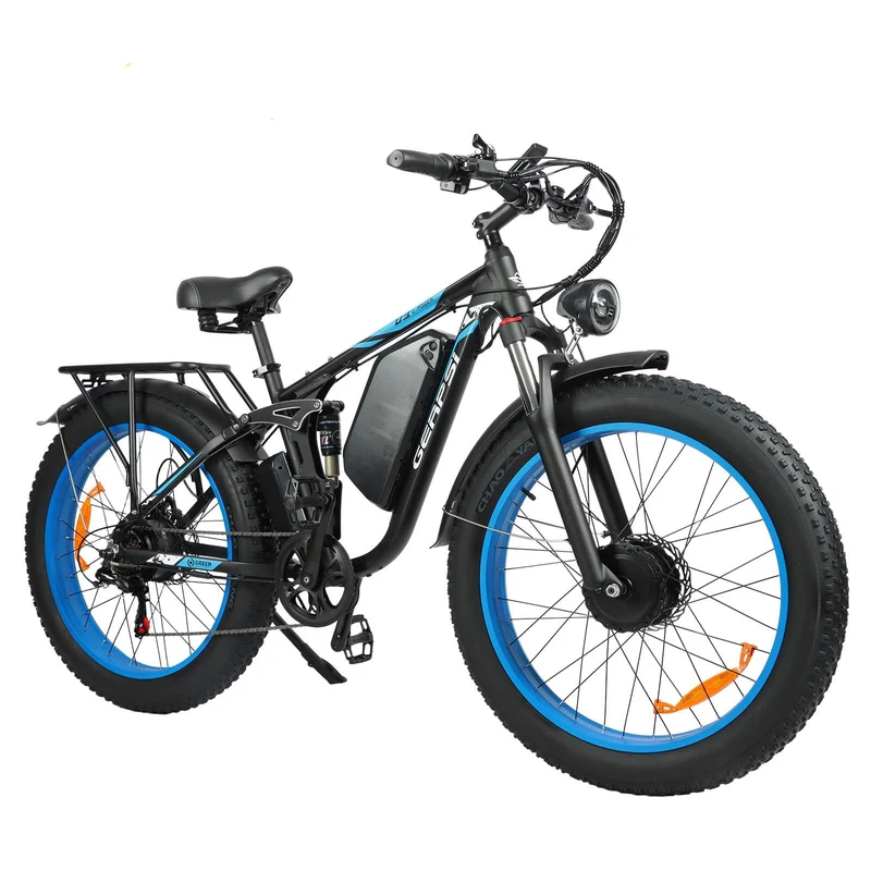 GERPSI Peak 5000W Electric Mountain Bike | All-Terrain, Fat Tire E-Bike for Canadian Riders