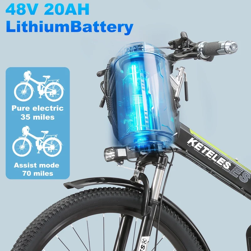 EVGUPRIDER 1000W Folding Electric Bike – Canada