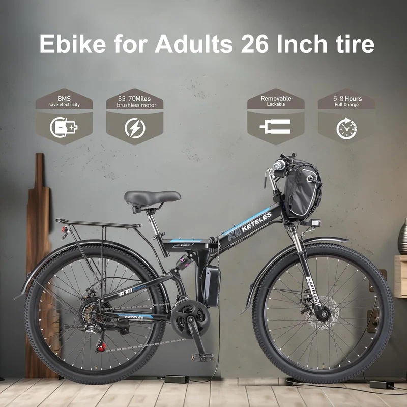 EVGUPRIDER 1000W Folding Electric Bike – Canada