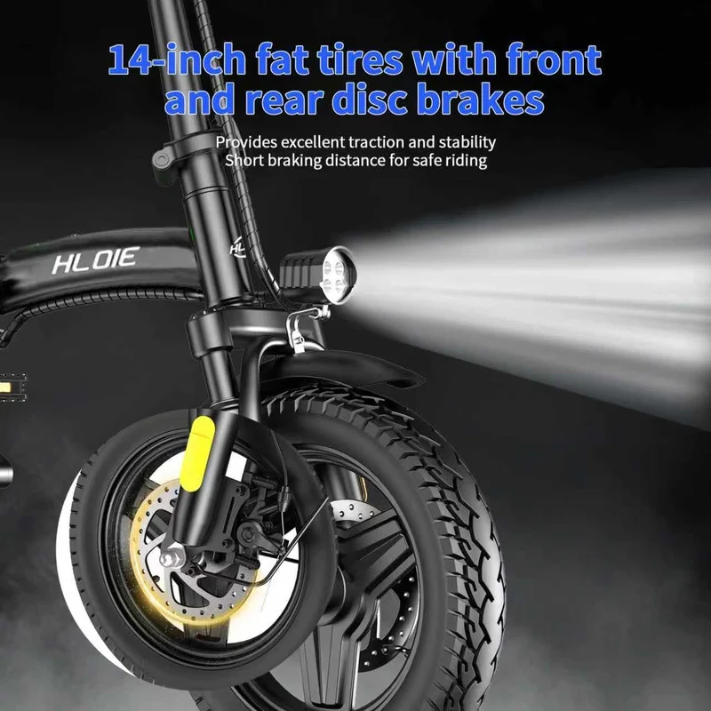 HLOIE Folding Electric Bike 48V 12Ah – Canada